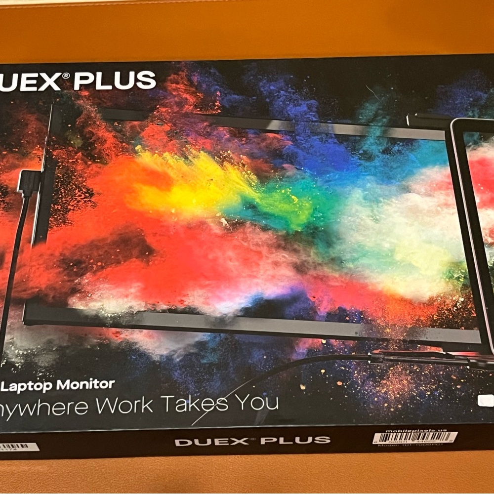 Portable Laptop Monitor - Black